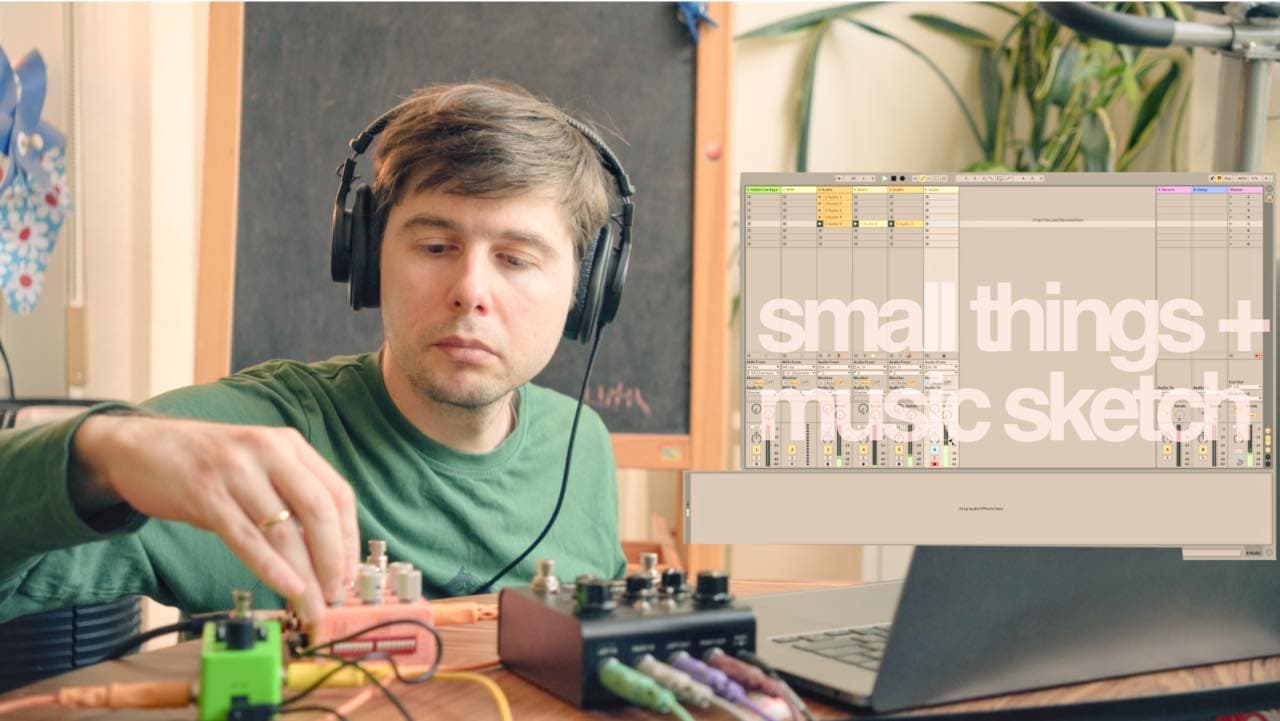 Cover image for On small things shaping us + ambient-ish sketch with pedals and Ableton